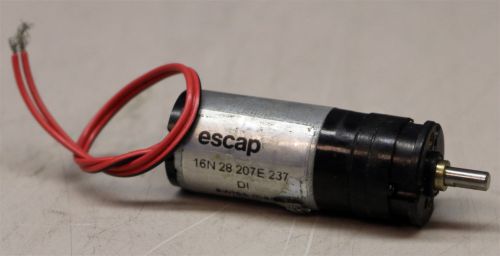 Escap 16N 28 207E 237 Brush DC High Efficiency Electric Motor 16N28207E237 New