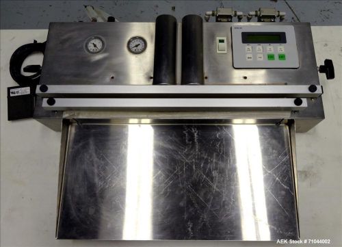 Used- Accu-Seal Model 635-23 GS Vacuum Sealer.  Has 20&#034; long x 3/8&#034; wide seal ja