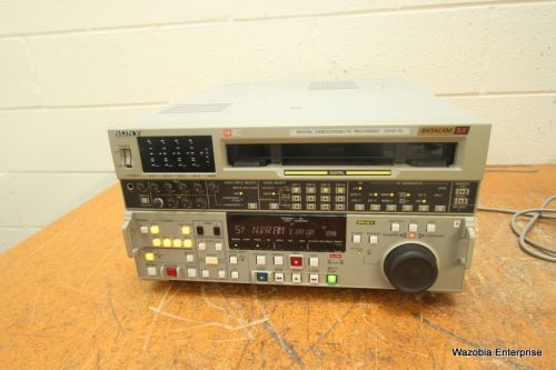 SONY DIGITAL VIDEOCASSETTE RECORDER DNW-75 BETACAM SX