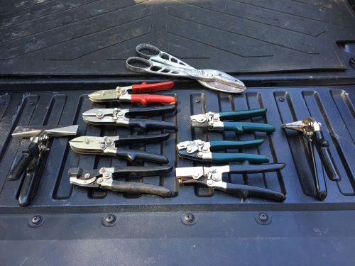 Malco Sheet metal Tools Lot Of 10