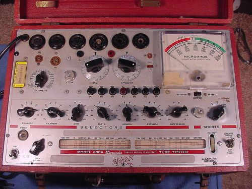 Hickok 600A Vacuum Tube Tester, Needs Repair, BARGAIN