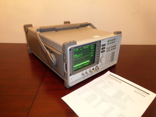 Hp / agilent 8562b 9 khz to 22 ghz spectrum analyzer w/ option 001 - calbrated! for sale