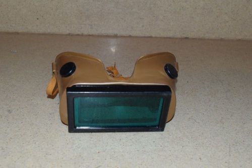 GLENDALE OPTICAL WELDING GLASSES / GOGGLES -STEAMPUNK