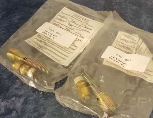 Lot of 2 Swivel Fitting Kits 01400