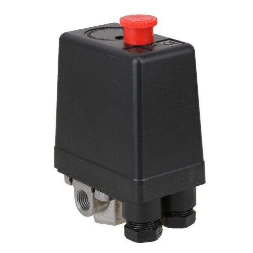 80-115 PSI 4-Port SPDT Pressure On/Off Knob Switch Control Valve Vertical Type