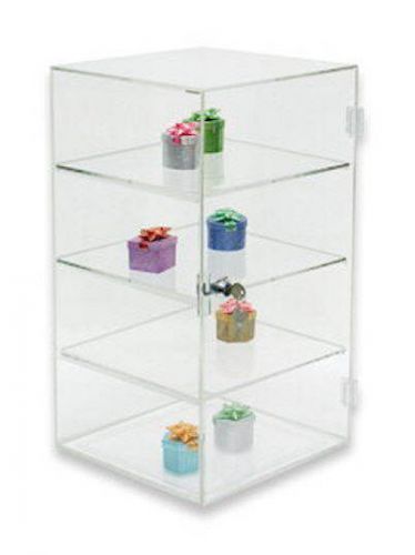 Counter JEWELRY BAKERY DISPLAY CASE 4 Shelf Plexiglass