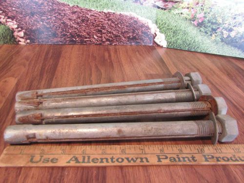 (4) - 3/4&#034; x 12&#034;  concrete wedge anchor bolts for sale