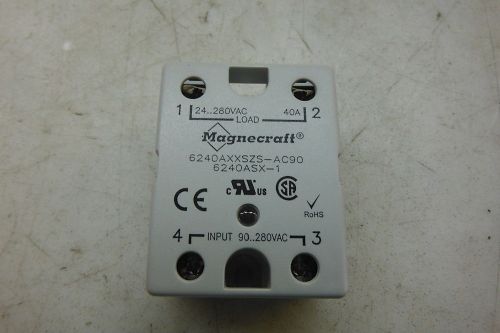 MAGNECRAFT  6240AXXSZS-AC90  24...280 VDC 40 A  RELAY   NEW