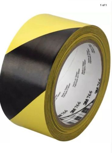 Hazard Warning Tape 2&#034; x 36 yd Black/Yellow Pack