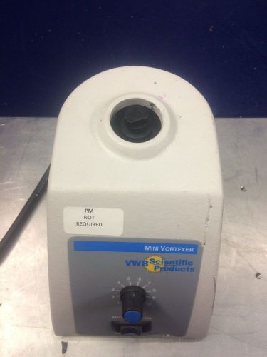 VWR VM-3000 Mini Vortexer Shaker Vortex Mixer Stirrer Analog