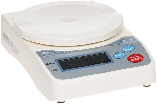 A&amp;D Engineering HL-200i Series HL-i Ninjas Digital Compact Scale, 200g Capacity