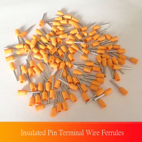 1000pcs wire copper crimp connector insulated cord pin end terminal 05/10 #22awg for sale