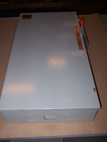 Cutler Hammer DT324URK 200 amp 240v Manual Transfer Switch Disconnect 3R