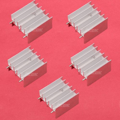 5pcs heat sink 25*24*16mm ic heat sink aluminum 25x24x16mm cooling fin for sale