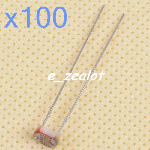 100pcs new photoresistor gl5539 ldr photo resistors light-dependent for sale