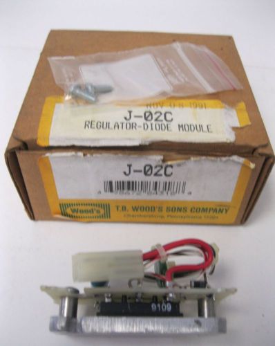 TB Woods Ultracon Crydom SCR Regulator Diode w/ Heatsink J-02C NIB