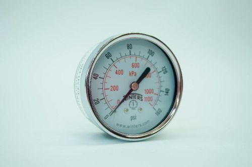 Winters PEM1440 Economy Pressure Gauge 0-160 PSI/kPa