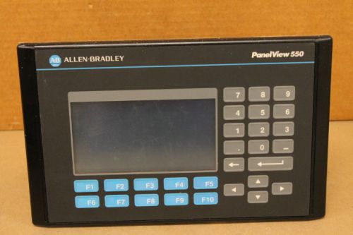 ALLEN-BRADLEY 2711-K5A2 SER. B REV. B FRN. 1.06 PANELVIEW 550