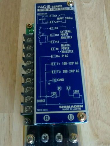 PAC15 Thyristor Power Regulator