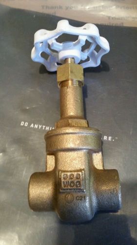 MILWAUKEE VALVE UP149 3/4 Gate Valve, 3/4 Inch Bronze