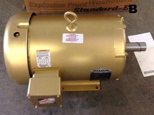 Baldor EM3710T 7 1/2 HP Super E Electric Motor 1770 RPM 213T Frame TEFC NIB