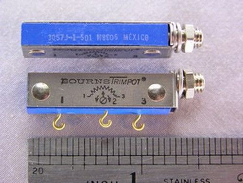 4 bourns 3057j 500 ohm pnl-mt trimmer potentiometer for sale