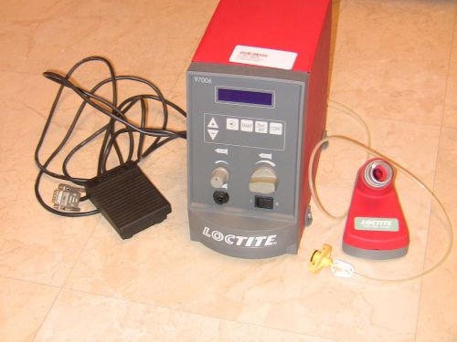 Loctite 97006 digital precision syringe dispenser for fluid epoxy adhesive for sale