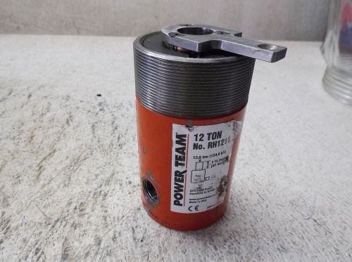 SPX POWER TEAM RH121T HYDRAULIC CYLINDER 12 TON, (USED)