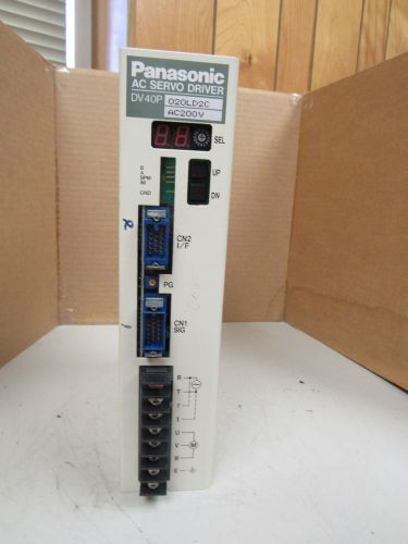 Panasonic ac servo drive dv40p020ld2c ac200v for sale