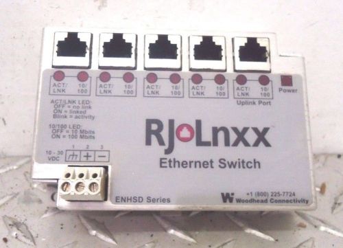 RJ LNXX ENHSDUR - R5 30VDC 5 PORT ETHERNET SWITCH