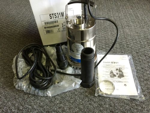 New Submersible Sump Pump, 1/3hp, #1PSTS31M, BELOW WHOLESALE