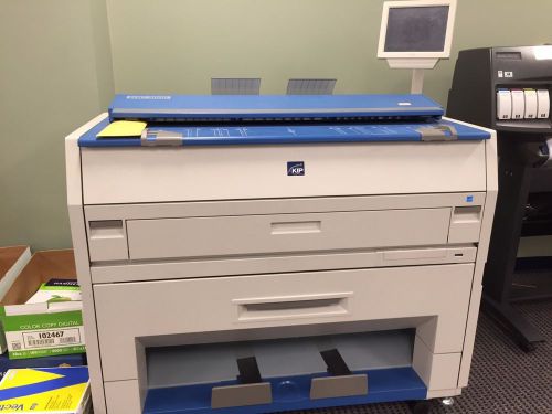 Kip 3000 Wide Format Copier Printer Color Scanner
