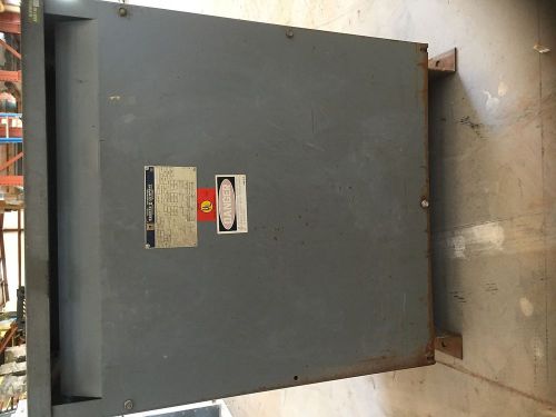 Square D 75 KVA Transformer 3 Phase Copper Coil