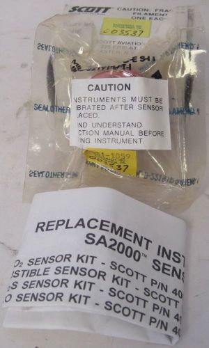 Scott replacement oxygen sensor for sa2000 sensor kits 40011059 nib for sale