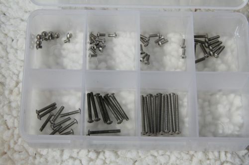 M5-0.80 &amp; M6-1.00 X6 THRU 25MM MINI STAINLESS BUTTON SOCKET HEAD C/S ASSORTMENT