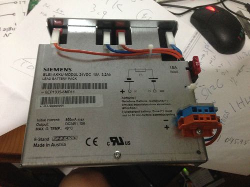 Siemens 6EP1935-6MD11 SITOP AKKU-Modul