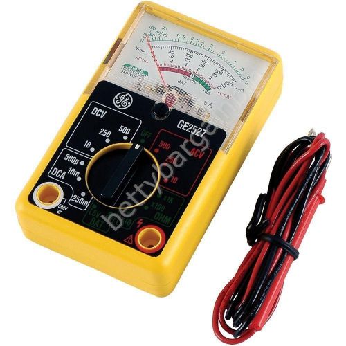 GE Multimeter Analog 14 Range 6-Function Non-Recording model 50952