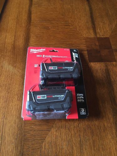 Milwaukee M18 Redlithium Xc Extended Capacity Battery Packs ( 2 Pack )