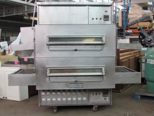 MIDDLEBY MARSHALL PS350G DOUBLE STACK CONVEYOR PIZZA OVEN