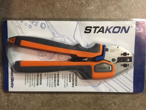 Erg4007 sta-kon t &amp; b ratcheting crimper, manual, tubular insulated terminals for sale