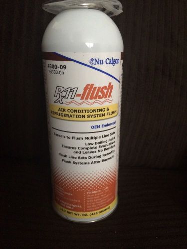 *new* 3 bottles rx-11 flush hvac &amp; refrigeration system flush  nu calgon for sale