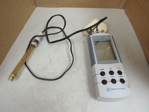 FISHER SCIENTIFIC ACCUMET PORTABLE pH/mV METER AP62 W/ ELECTRODE