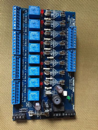 Altronix acm8 access control in out board fused for sale