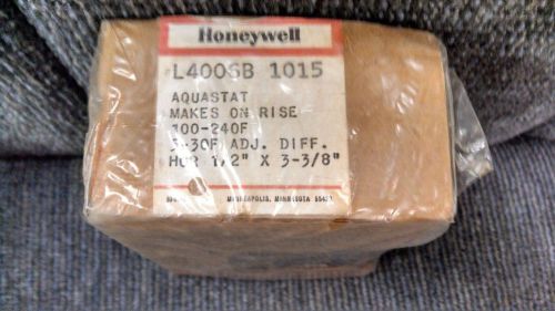 HONEYWELL L4006B-1015 Aquastat Controller New in Box