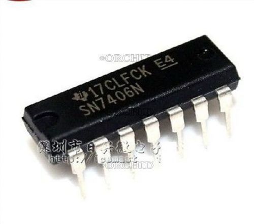 5pcs dip ic sn7406n new good quality #2660811