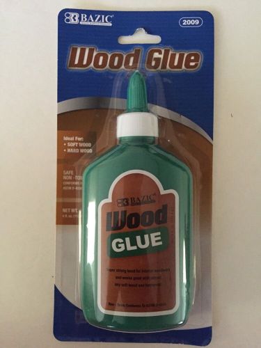 BAZIC WOOD GLUE 4oz. BOTTLE,item # 2009