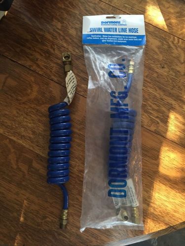 Dormont 71-1114-48 1/4 x 48 swirl hose water supply line m x fs blue new in pkg! for sale