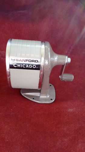 VTG Sanford Chicago 51130 Mechanical Pencil Sharpener -- Wall- or Desk-mount