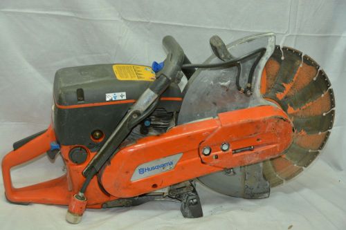   Husqvarna K760 II 14&#034; Concrete Cutoff Saw Gas Cutoff Saw in good condition