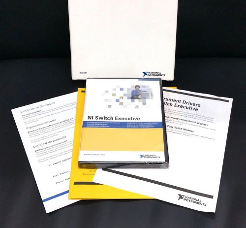 NATIONAL INSTRUMENTS - NI SWITCH EXECUTIVE DEPLOYMENT ENGINE CD KIT VER.3.0 RARE